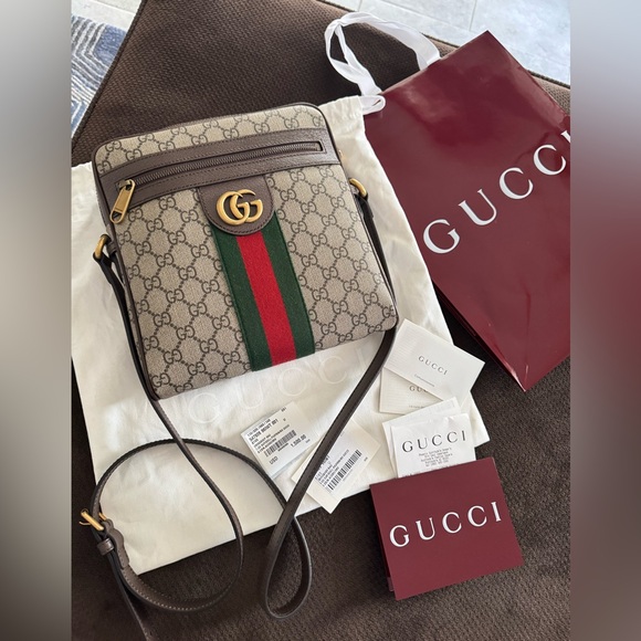 GUCCI OPHIDIA CROSSBODY BAG unisex NWT new Sold Out and not being produced - Picture 3 of 15